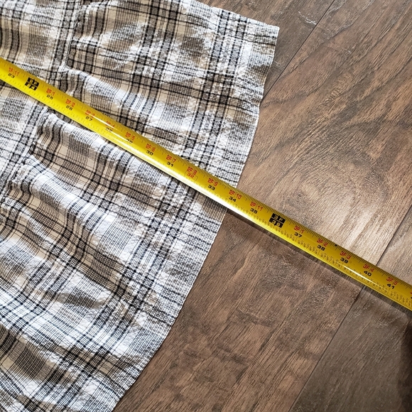 NWT Show Me Your MuMu Long Sleeve Plaid Mini Birdie Dress Size Large - Picture 11 of 13